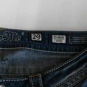 Miss Me Jeans - Miss Me Denim Boot Cut Jeans SZ: 29 Miss Me Jeans - Miss Me Denim Boot Cut Jeans SZ: 29